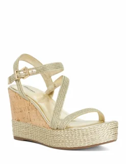 Buckle Wedge Sandals