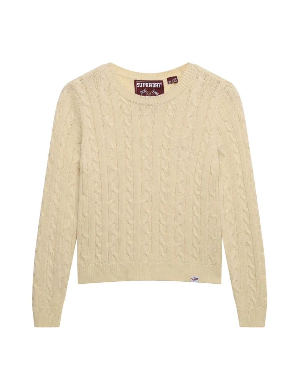 Cable Knit Crew Neck Jumper