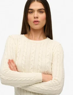 Cable Knit Crew Neck Jumper