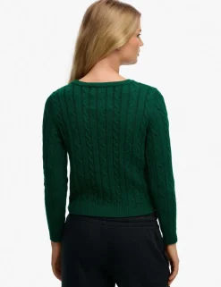 Cable Knit Crew Neck Jumper