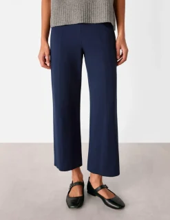 Camilla Wide Leg Cropped Trousers