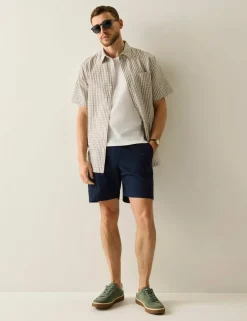 Camilo Relaxed Fit Cotton Rich Printed Shirt