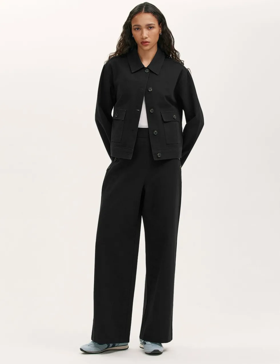 Canvas Collared Utility Jacket