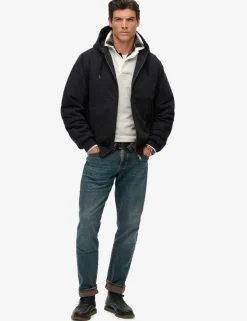 Canvas Hooded Parka Jacket