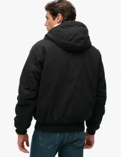 Canvas Hooded Parka Jacket