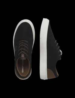 Canvas Lace-Up Trainers
