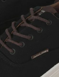 Canvas Lace-Up Trainers