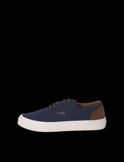 Canvas Lace-Up Trainers
