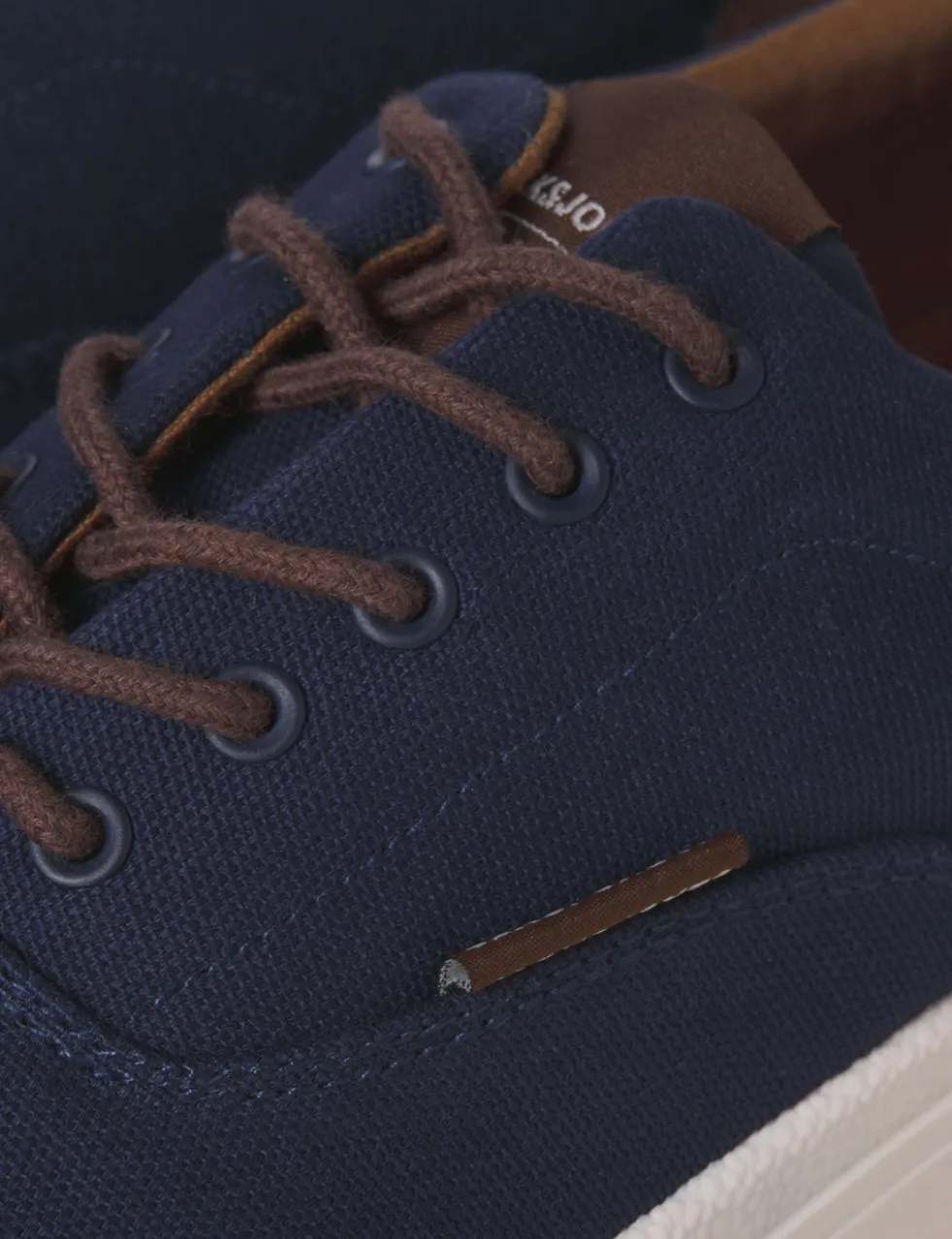 Canvas Lace-Up Trainers
