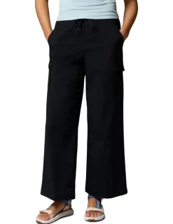 Cargo Drawstring Wide Leg Trousers