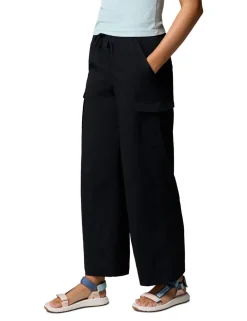Cargo Drawstring Wide Leg Trousers