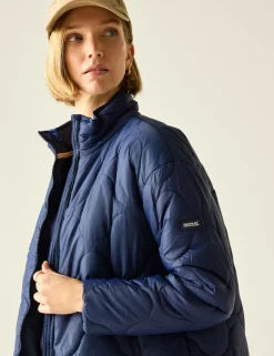 Carlotte Padded Quilted Zip Up Jacket