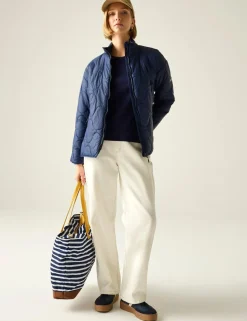 Carlotte Padded Quilted Zip Up Jacket