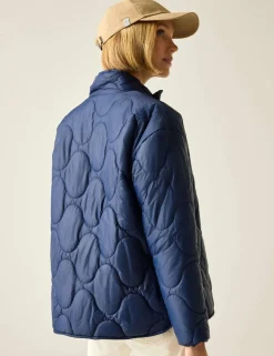 Carlotte Padded Quilted Zip Up Jacket