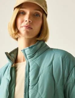 Carlotte Padded Quilted Zip Up Jacket