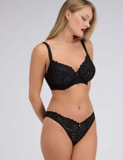 Carmel Lace Wired Balcony Bra (DD-H)