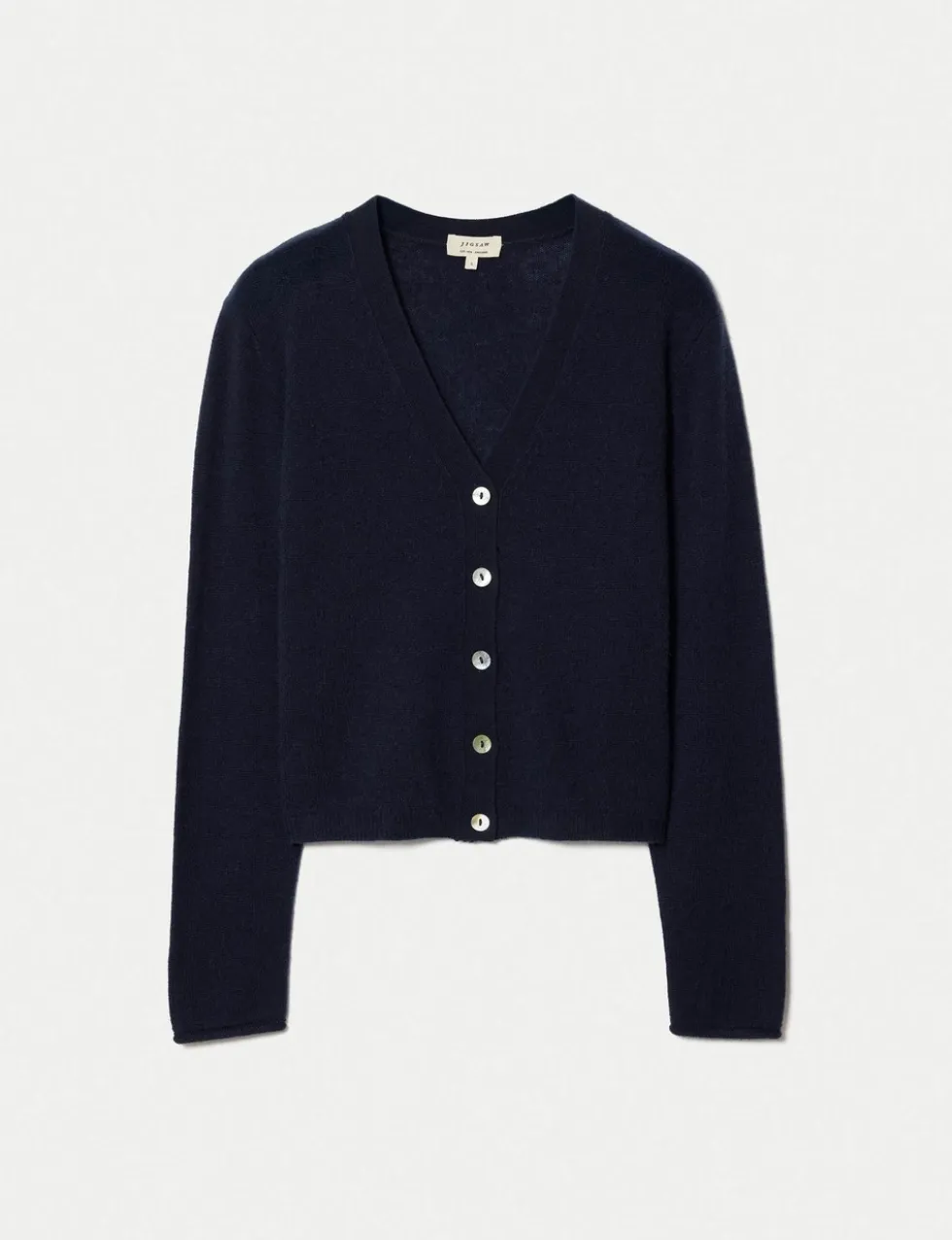 Cashmere Blend V-Neck Cardigan