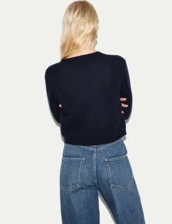 Cashmere Blend V-Neck Cardigan