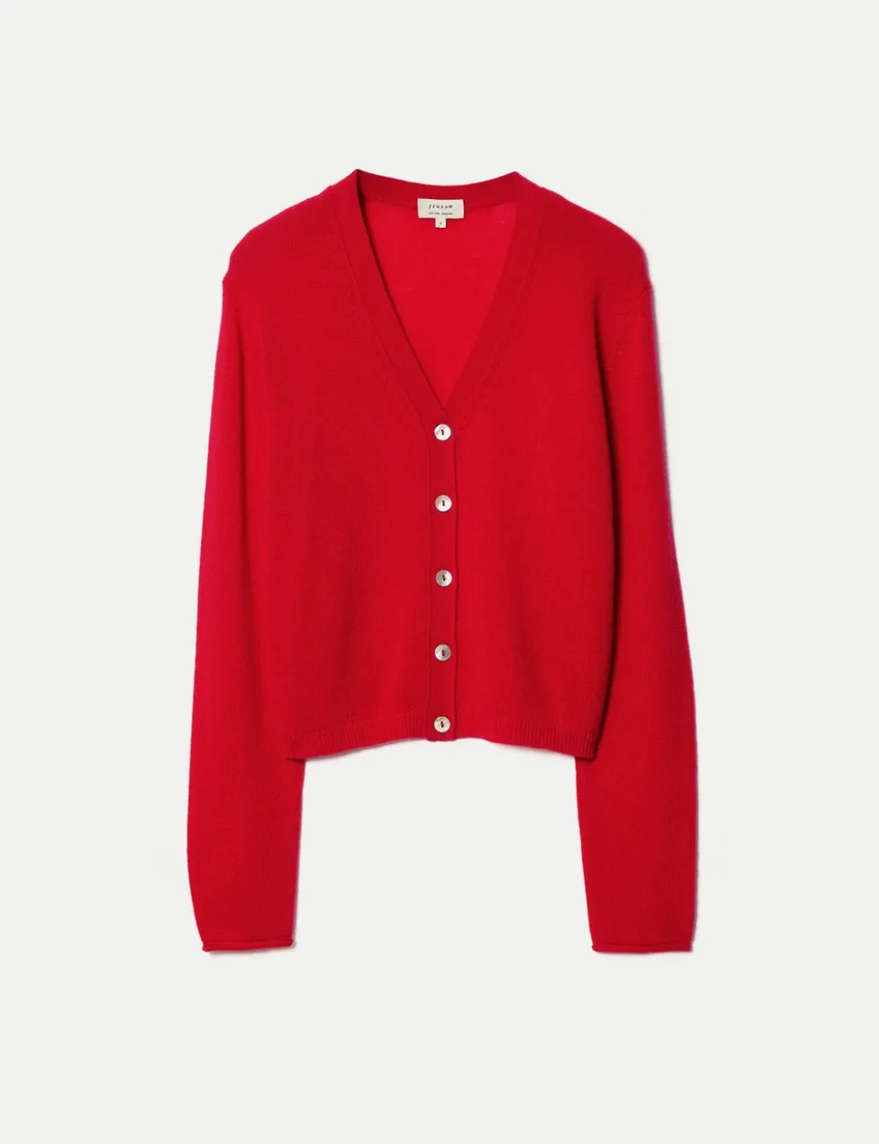 Cashmere Blend V-Neck Cardigan