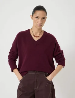 Cashmere Rich V-Neck Jumper