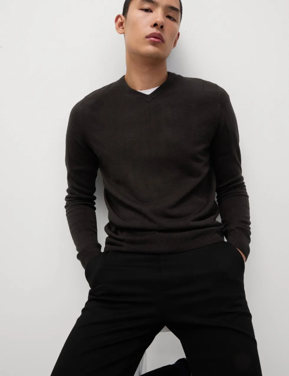 Cashmilon™ V-Neck Jumper
