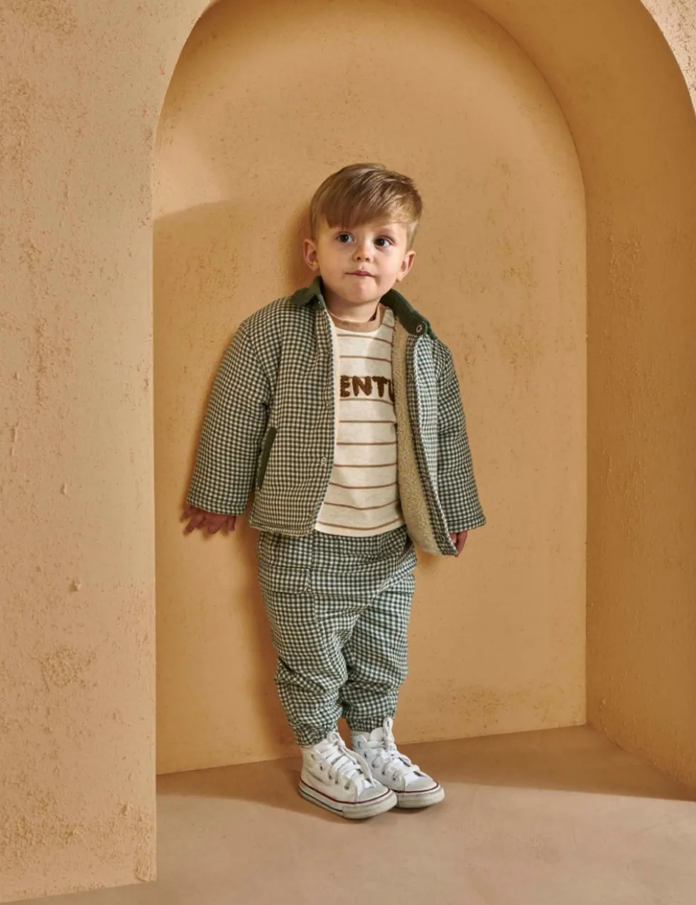 Check Jacket (3 Mths-3 Yrs)