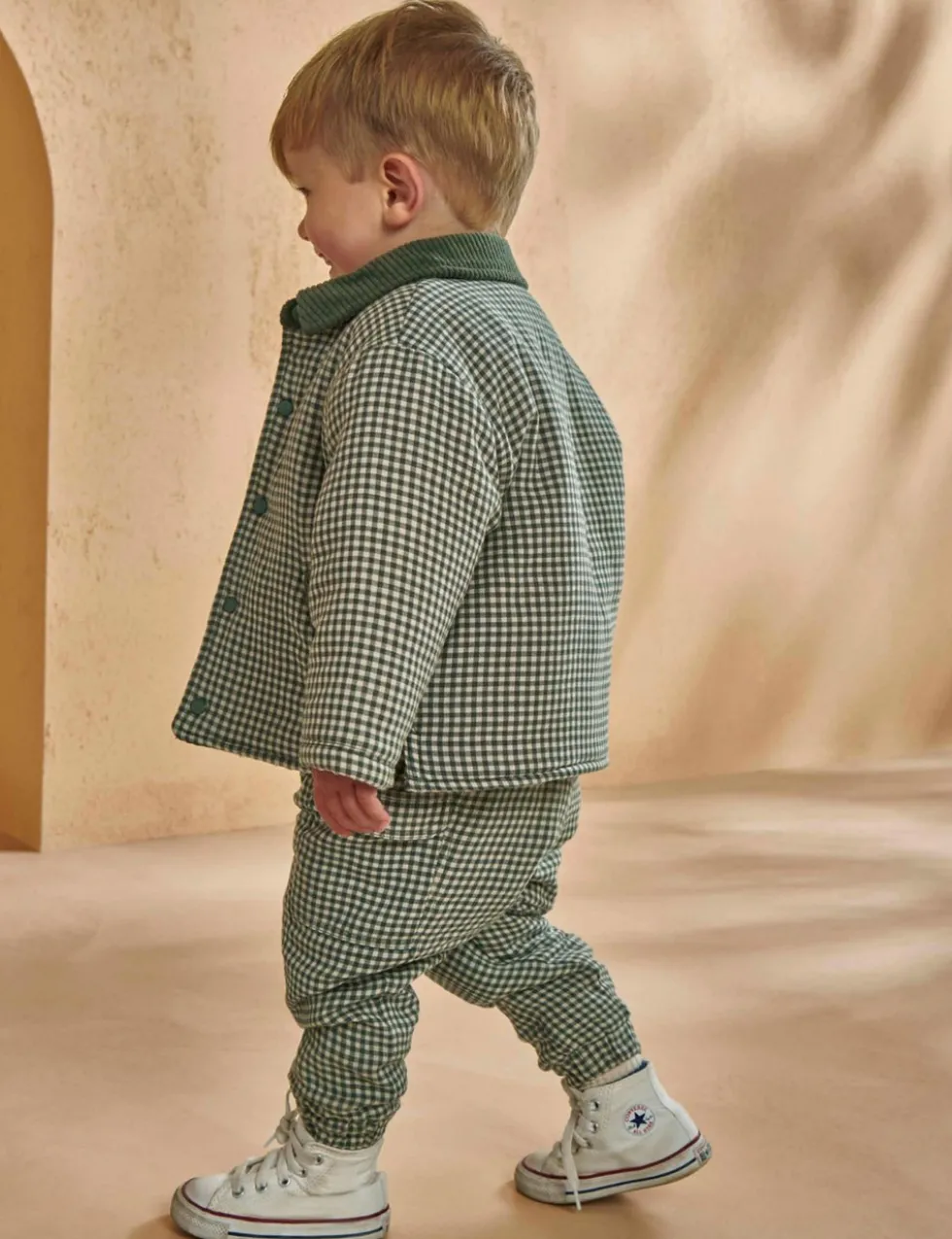 Check Jacket (3 Mths-3 Yrs)