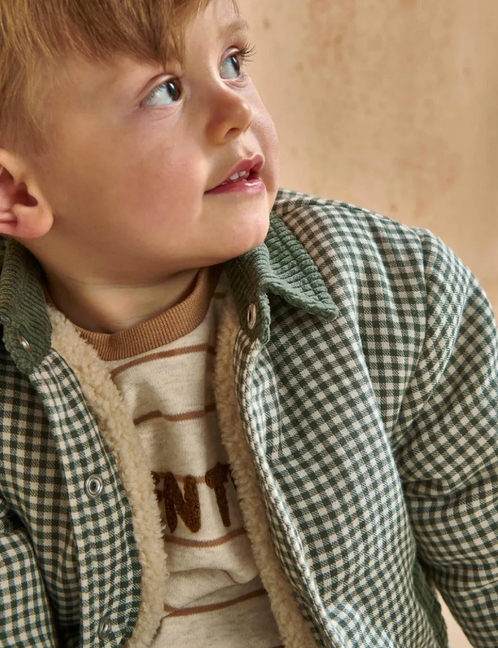 Check Jacket (3 Mths-3 Yrs)