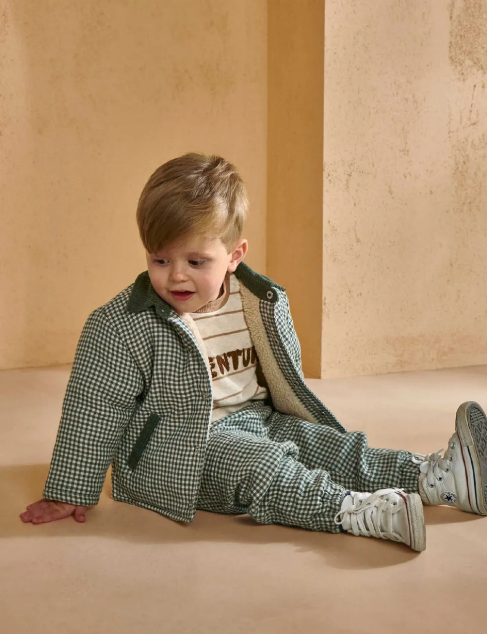 Check Jacket (3 Mths-3 Yrs)