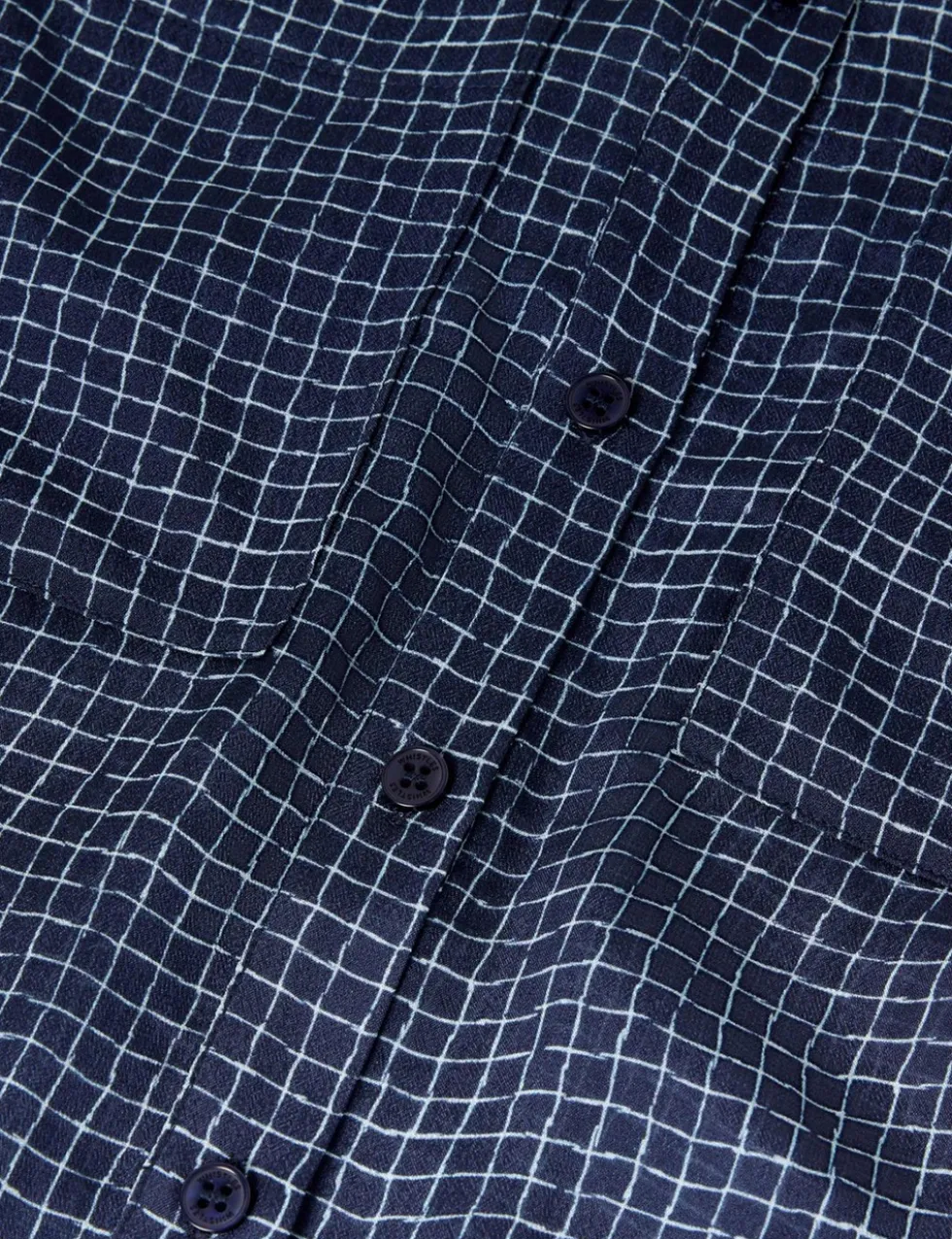 Checked Collared Shirt