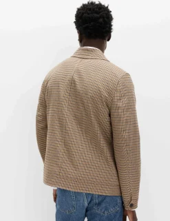 Checked Harrington Jacket