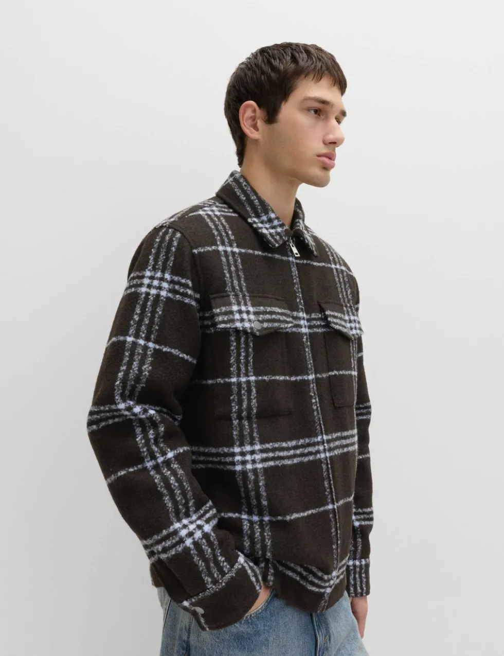 Checked Overshirt