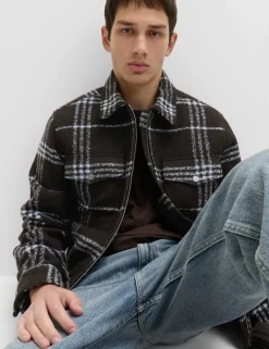 Checked Overshirt