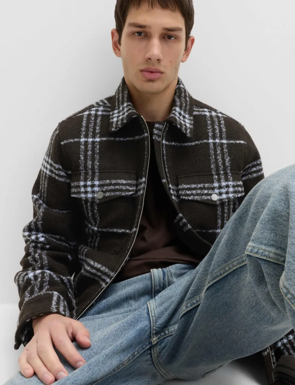 Checked Overshirt