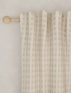 Chenille Gingham Multiway Blackout Curtains