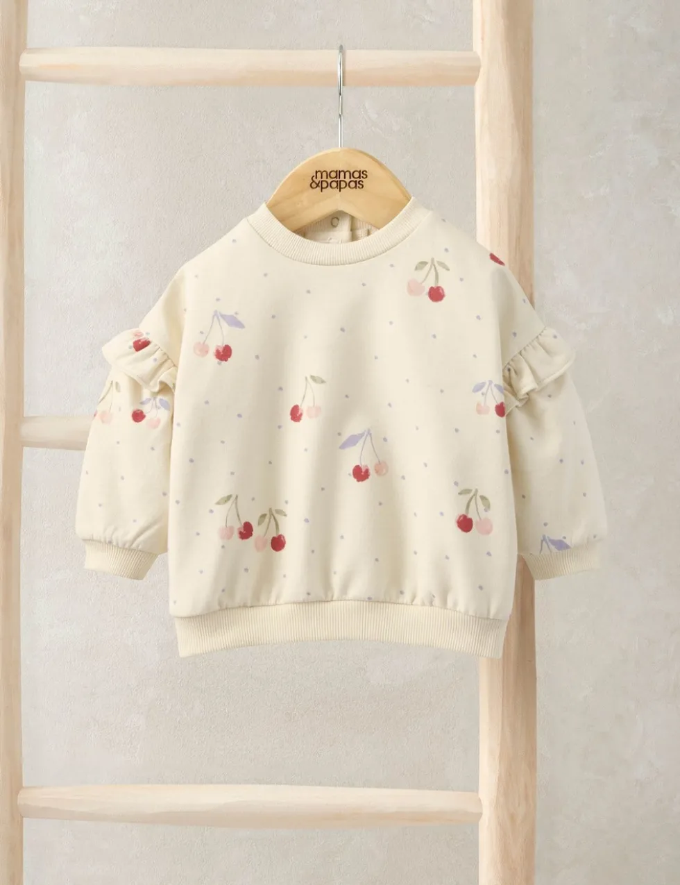 Cherry Print Sweatshirt (0-3 Yrs)