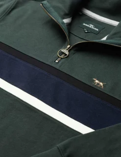 Chesterfield Pure Cotton Half Zip Sweatshirt