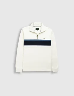 Chesterfield Pure Cotton Half Zip Sweatshirt