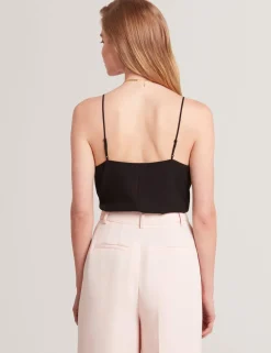 Chiffon Insert Cami Top