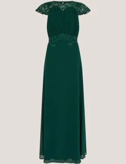 Chiffon Lace Maxi Dress