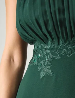 Chiffon Lace Maxi Dress