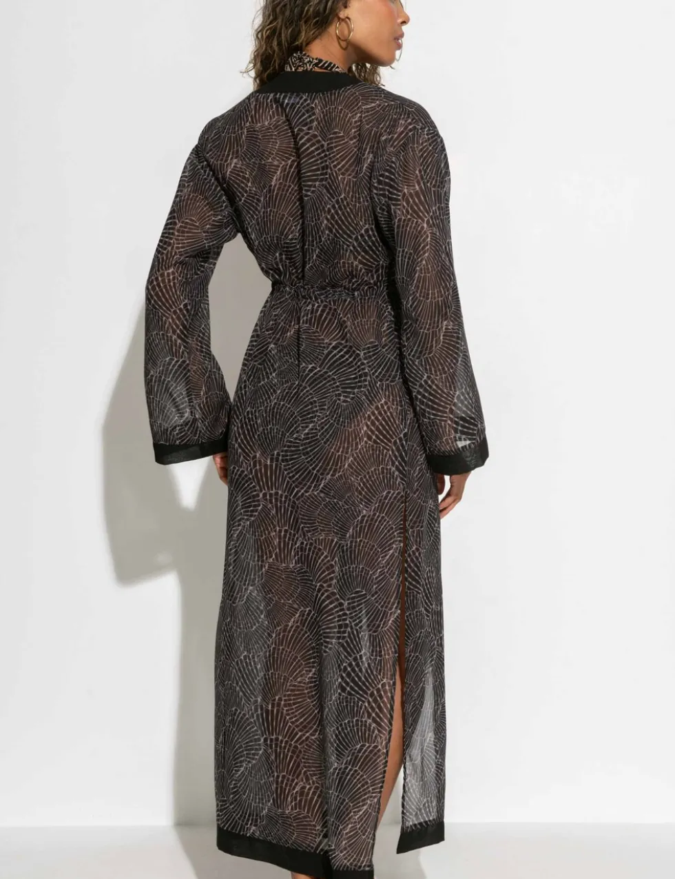 Chiffon Maxi Beach Kimono