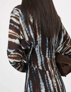 Chifon Printed Midaxi Column Dress