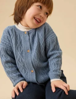 Chunky Knitted Cardigan (0-3 Yrs)