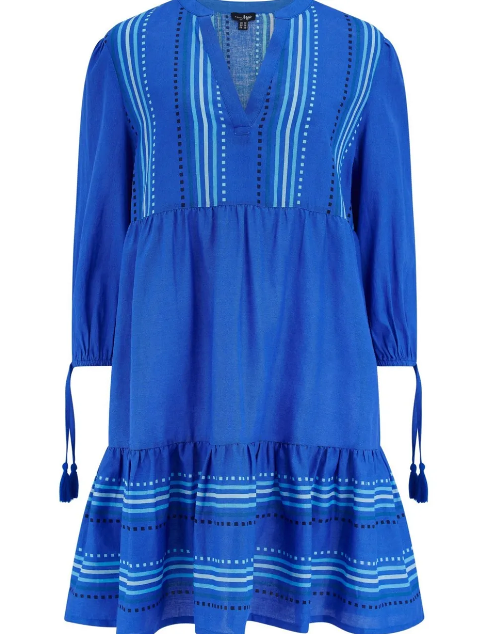 Claire Linen Blend Beach Kaftan Dress