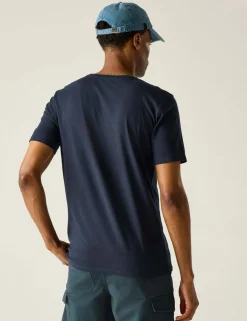 Cline IX Cotton Rich Compass Graphic T-Shirt