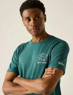 Cline IX Pure Cotton Compass T-Shirt