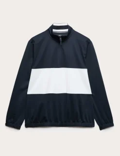 Club Sport Colour Block Half Zip Sweatshirt