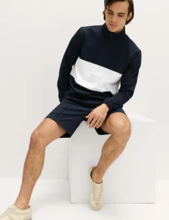 Club Sport Colour Block Half Zip Sweatshirt
