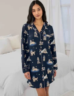 Cockapoo Snooze Print Nightshirt